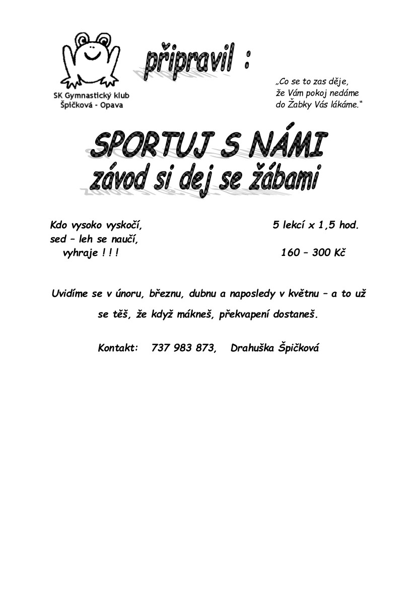 3.4sportuj s nami